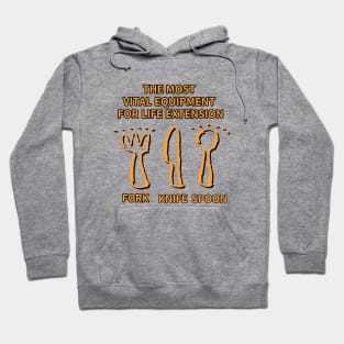 THE MOST  VITAL EQUIPMENT  FOR LIFE EXTENSION Hoodie